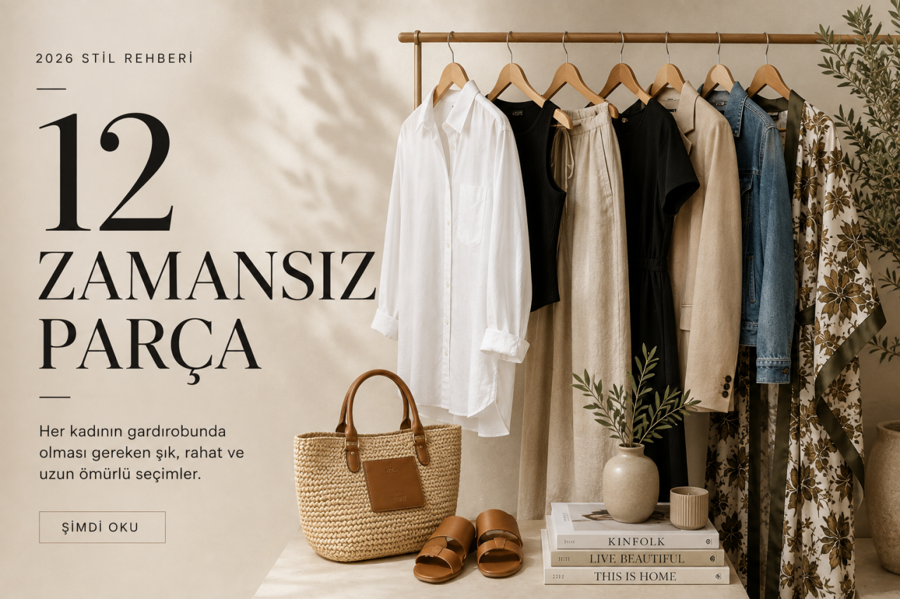 Bir Kadın Gardırobunda Olması Gereken 12 Zamansız Parça
