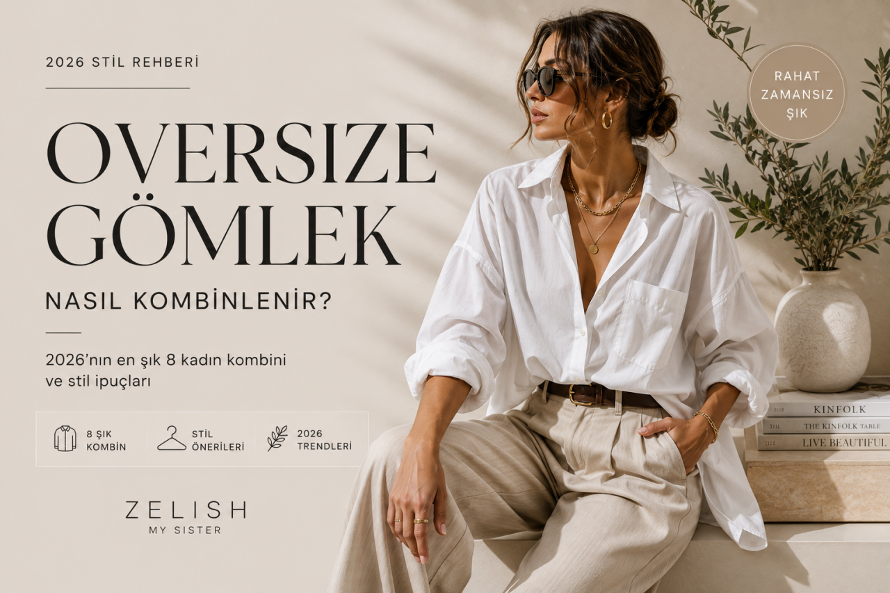 Oversize Gömlek Nasıl Kombinlenir? 2026’nın En Şık 8 Kadın Kombini