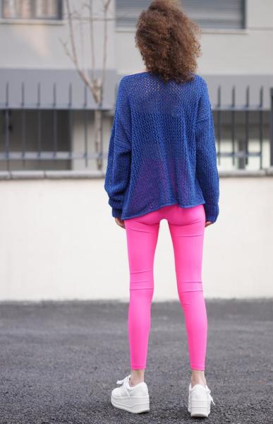 Disco Tayt NEON PEMBE - M