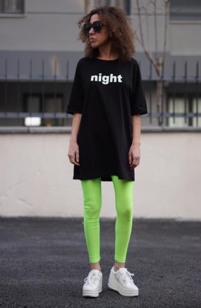 Disco Tayt NEON YEŞİL - M