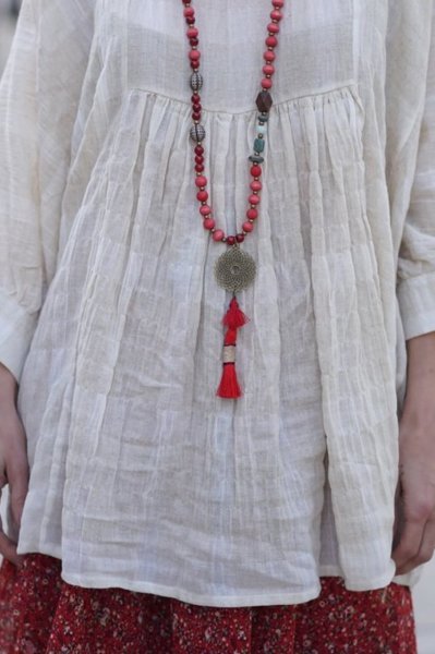 İyilik Kolyesi KIRMIZI