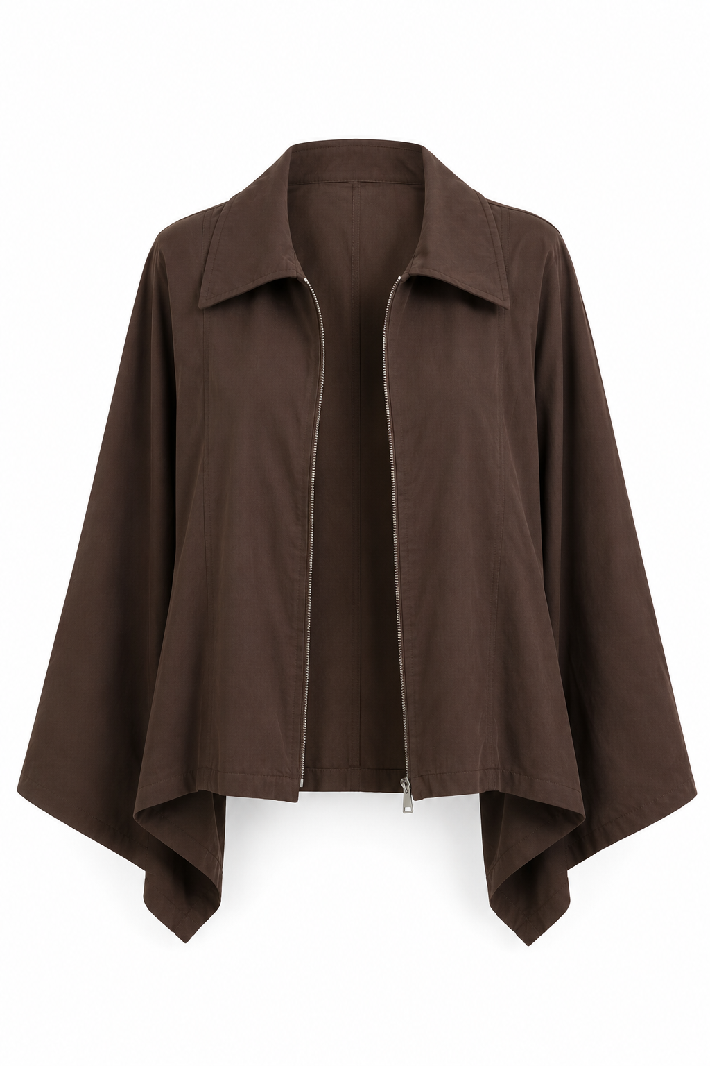 Kahve Pelerin Trench