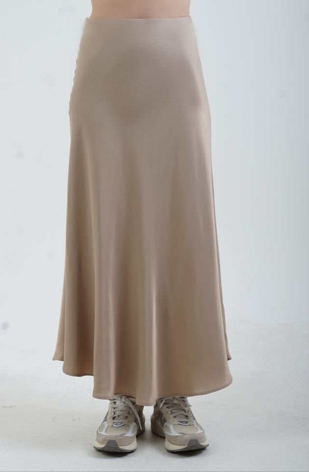 Gold Saten Verev Etek