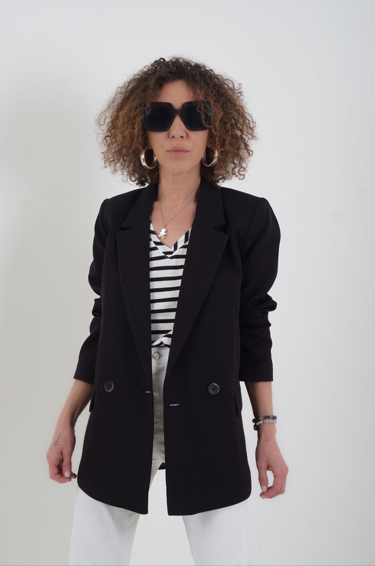Siyah Blazer Ceket