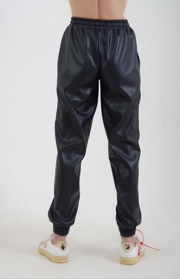 Deri Jogger Pantolon