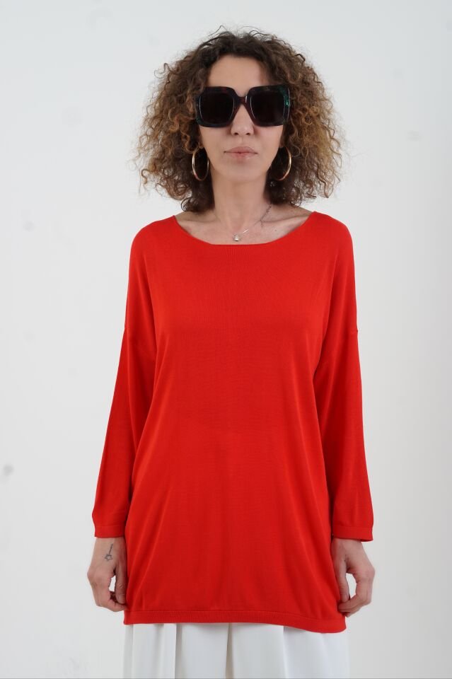 Truvakar Kollu Triko Kazak KIRMIZI - STN