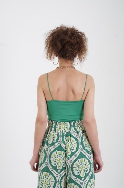 İp Askılı Büstiyer ÇİMEN YEŞİLİ - S