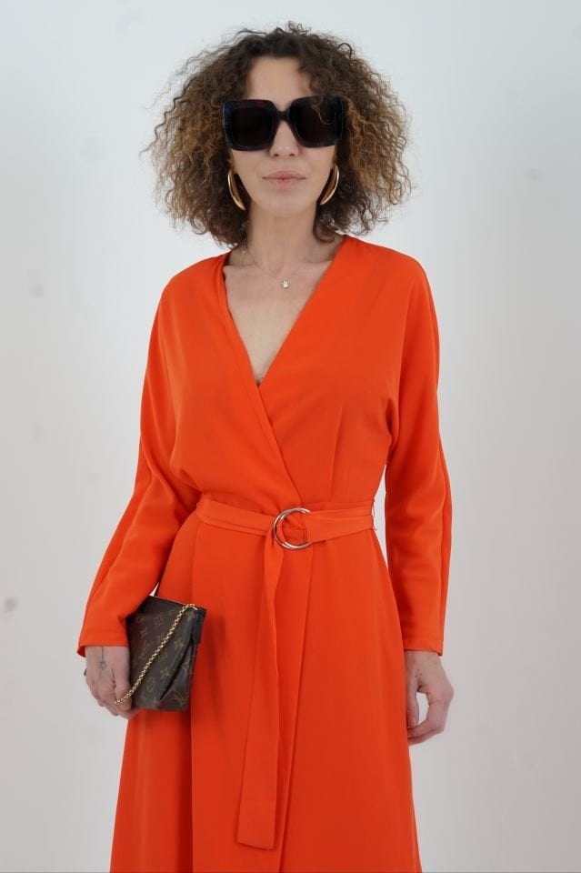 Amore Kruvaze Elbise