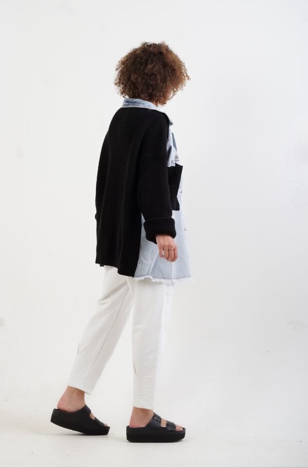 Cep Detaylı Eşofman Pantolon EKRU - M