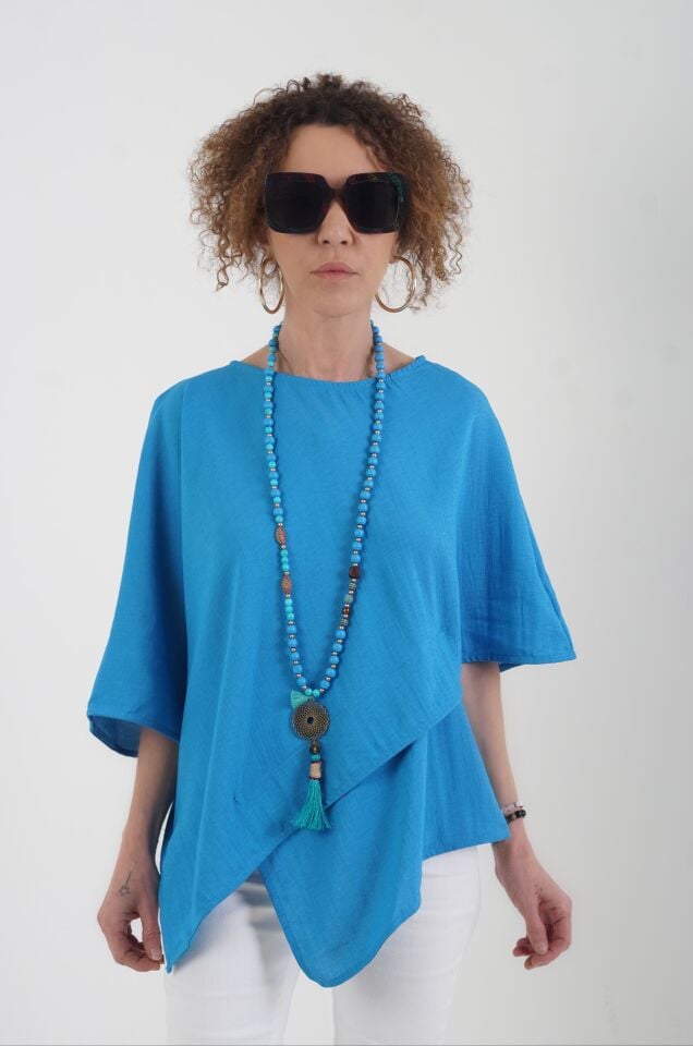 İyilik Kolyesi TURKUAZ MAVİ