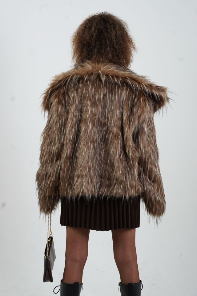 Rakun Suni Kürk Ceket