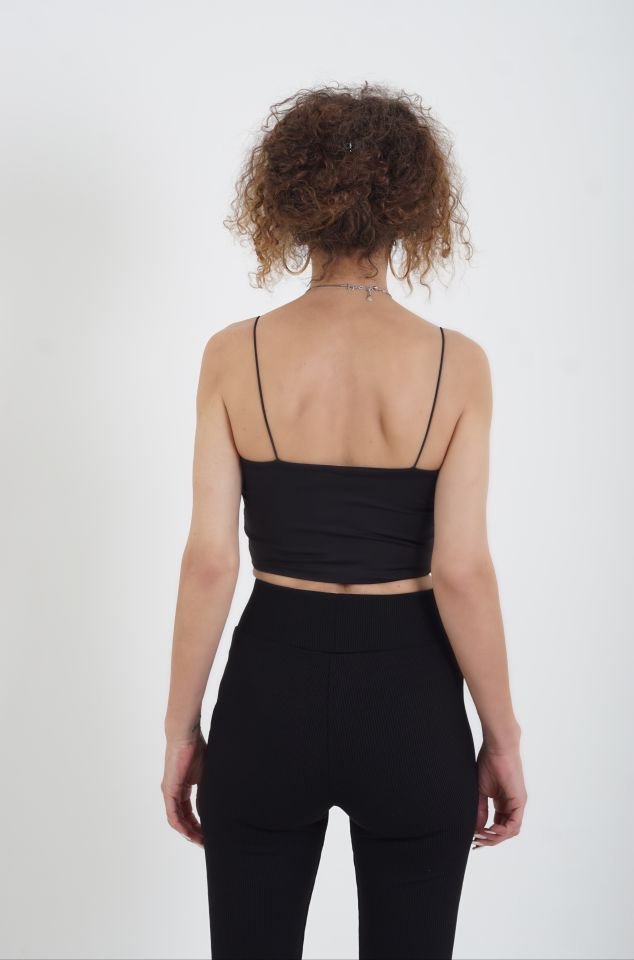 İp Askılı Büstiyer SİYAH - L