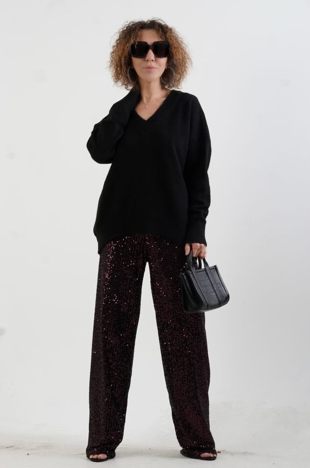 Siyah Best V Yaka Kazak