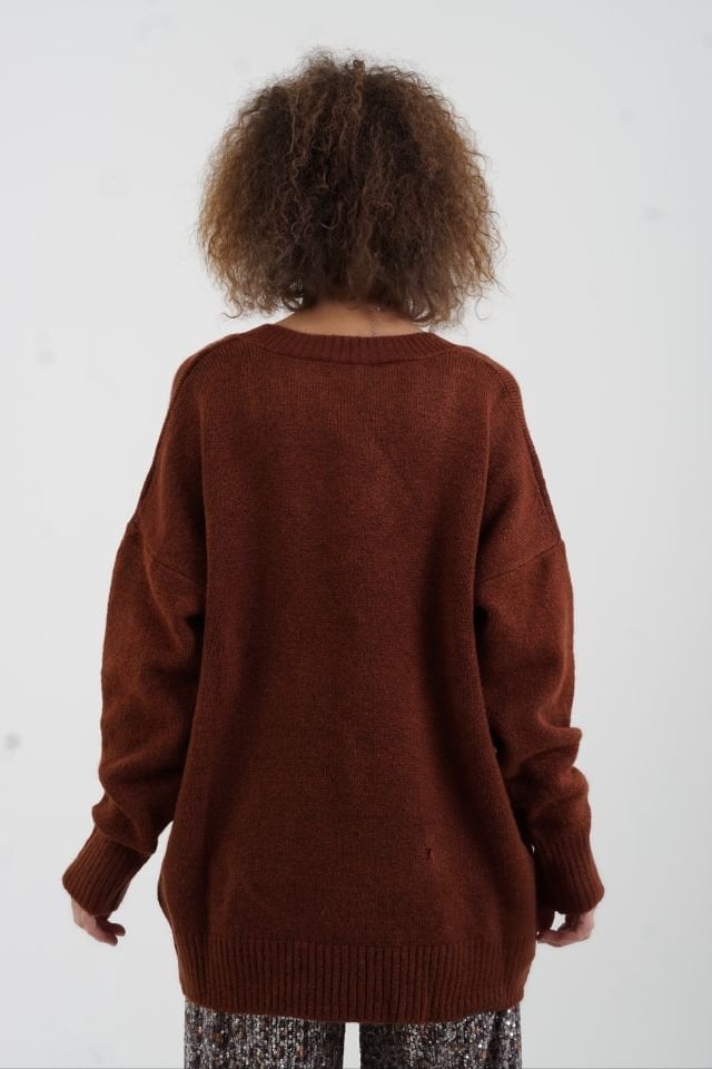 Kahve Best V Yaka Kazak