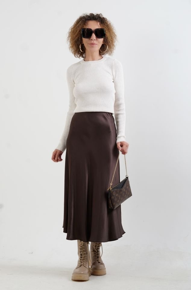 Bej Fitilli Crop Kazak