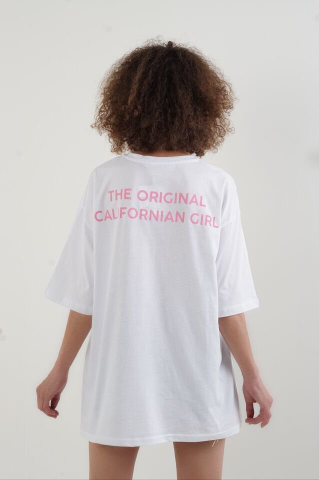 Barbie Los Angeles Ön Arka Baskılı Tshirt