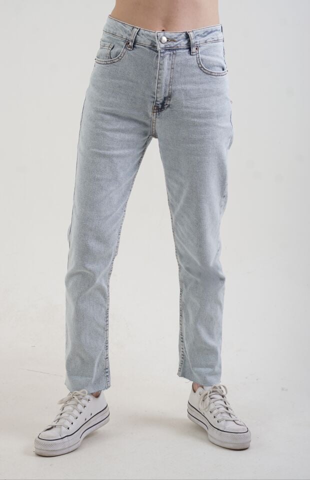 Mavi Kar Yıkama Boyfit Jean Pantolon