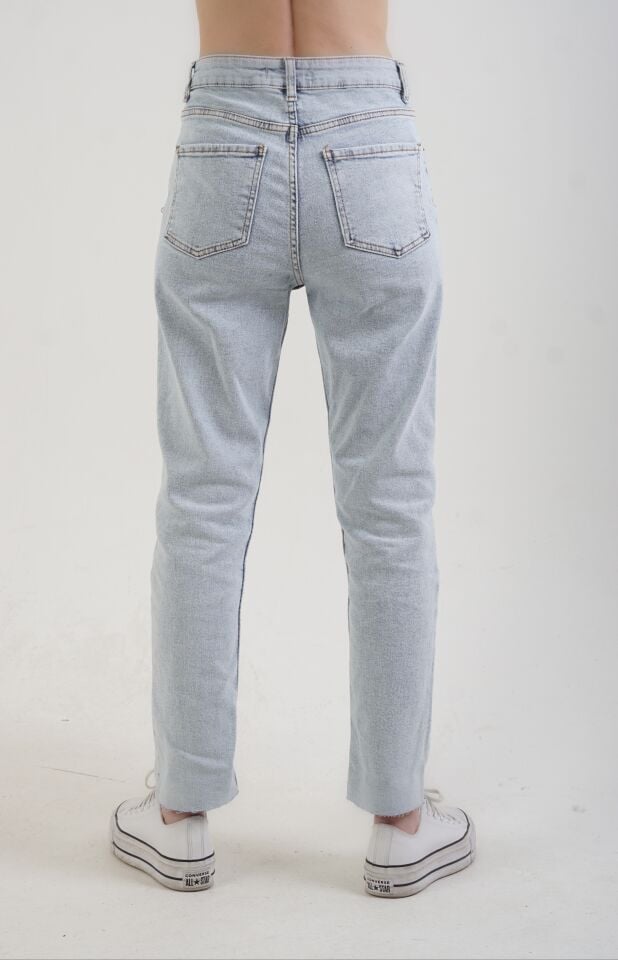 Mavi Kar Yıkama Boyfit Jean Pantolon