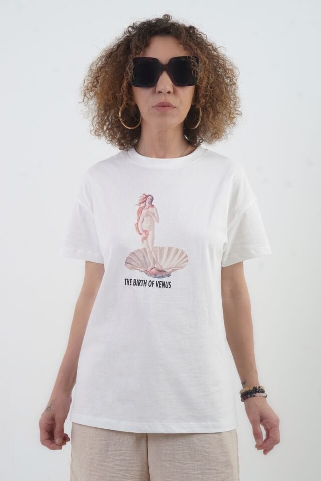 Venüs Baskılı Tshirt