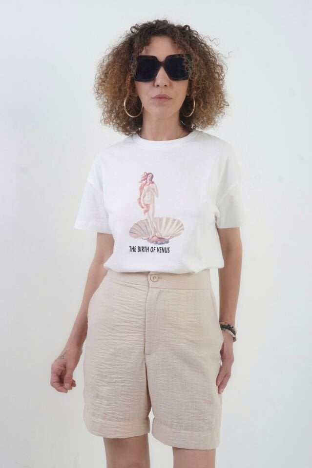 Venüs Baskılı Tshirt