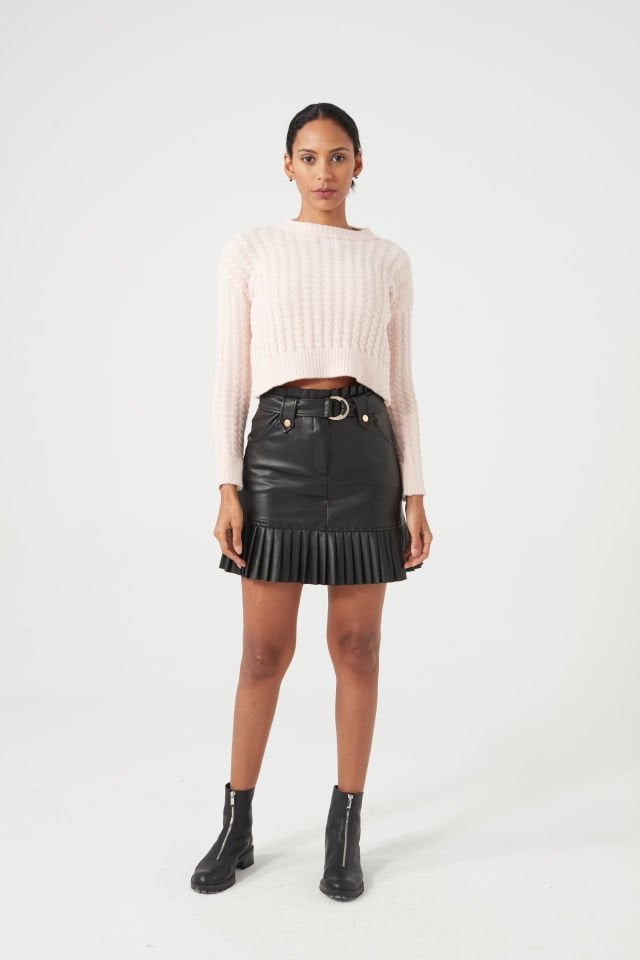 Saç Örgü Yumoş Kazak