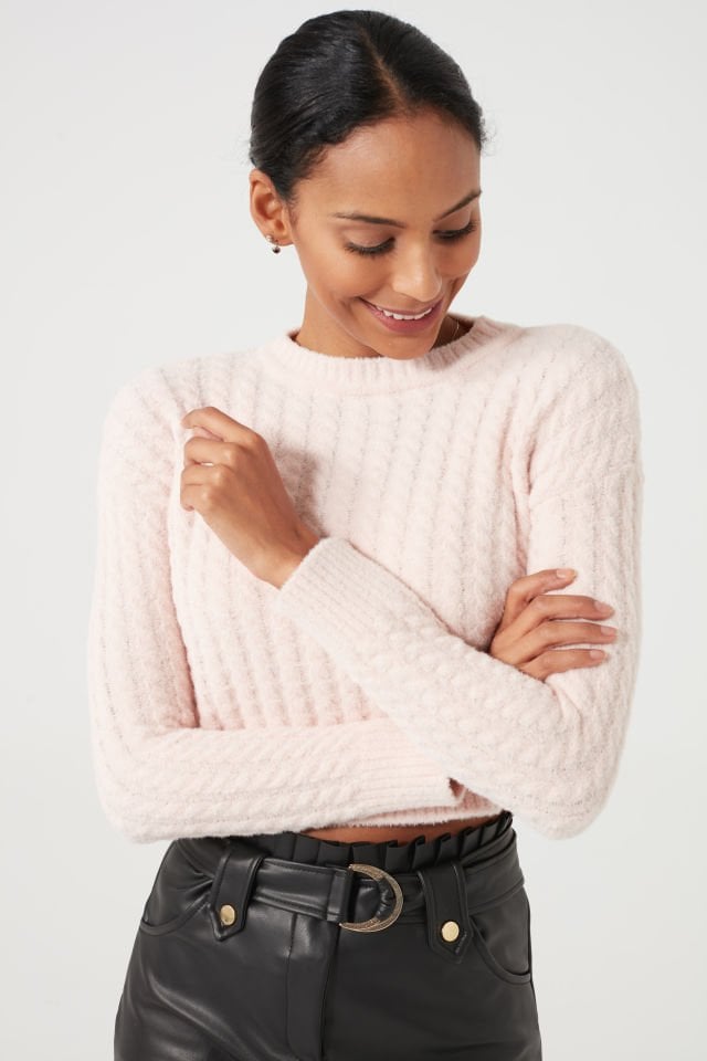 Saç Örgü Yumoş Kazak