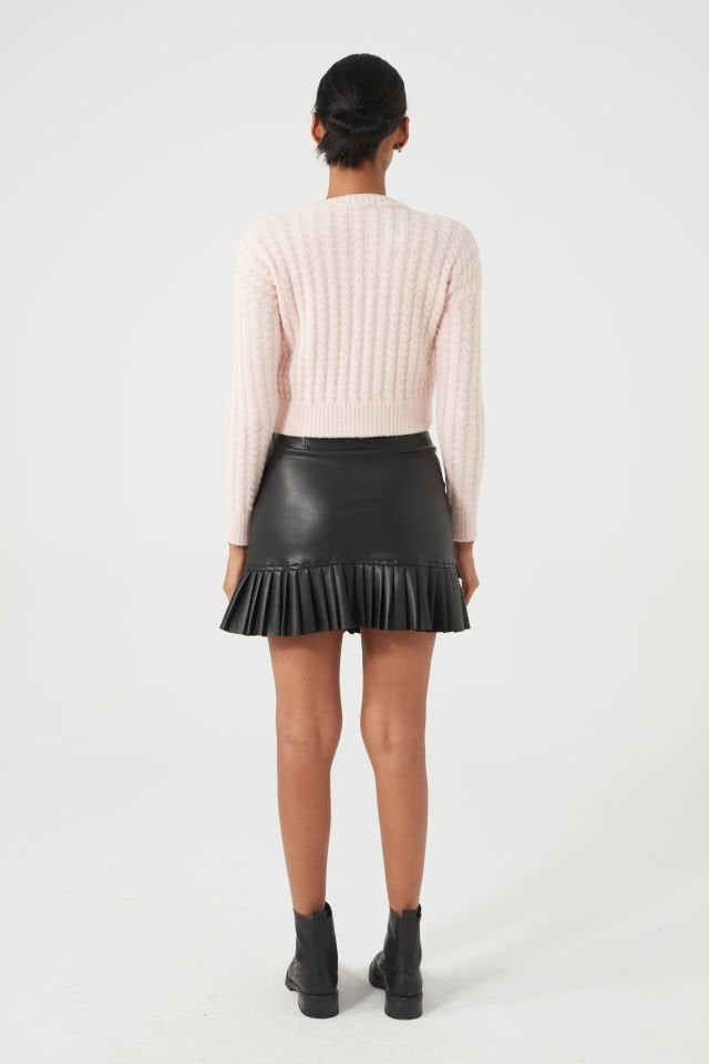 Saç Örgü Yumoş Kazak