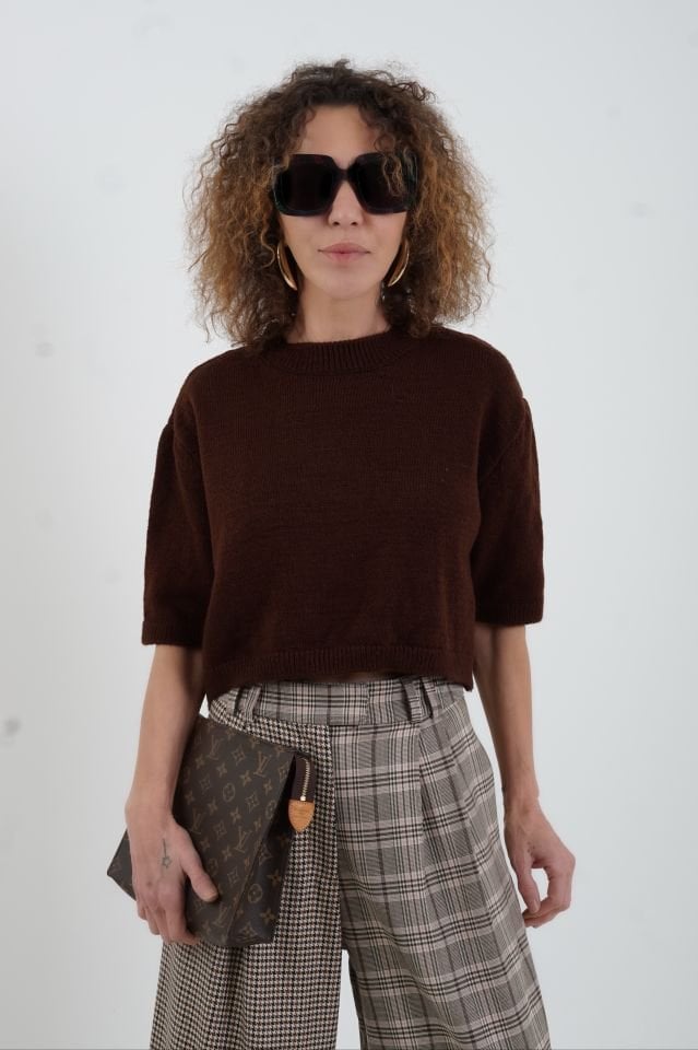 Çift Desenli Pantolon