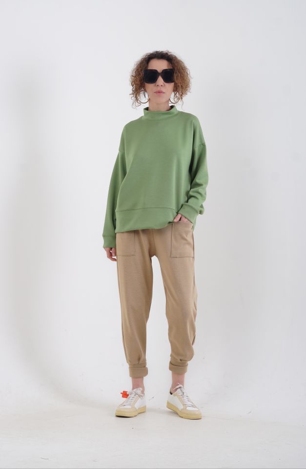 Relax Jogger Pantolon BEJ - S