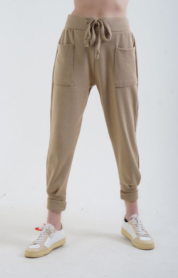 Relax Jogger Pantolon BEJ - S