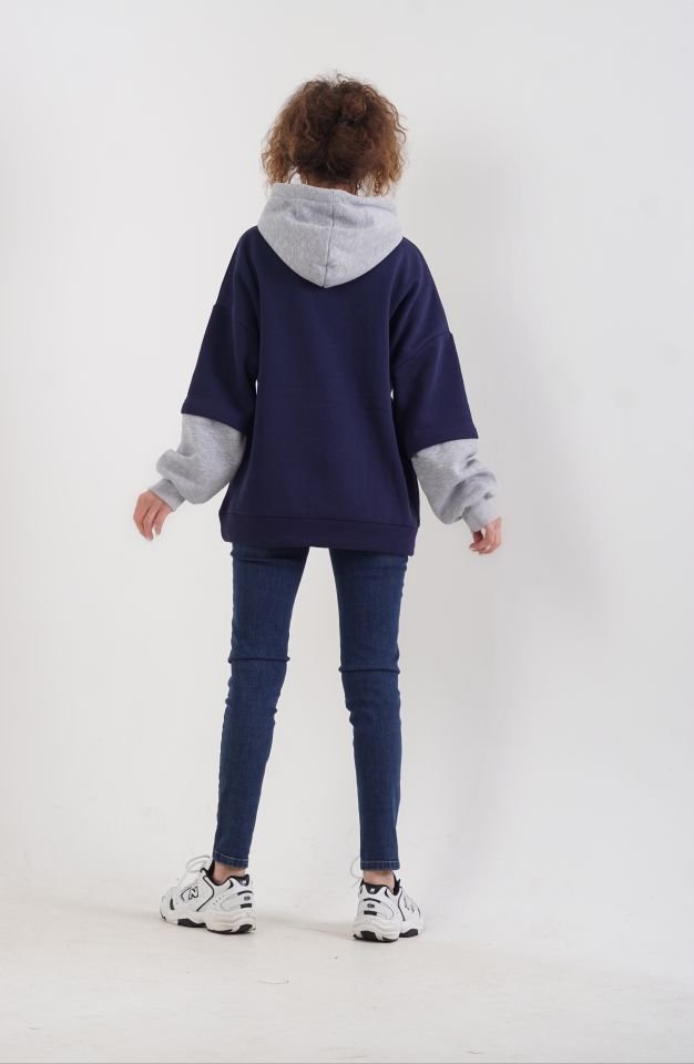 Mavi Yüksek Bel Skinny Jean Pantolon
