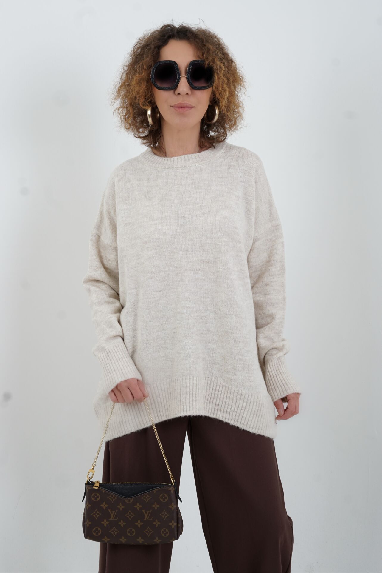 Bej Melanj Best Bisiklet Yaka Kazak