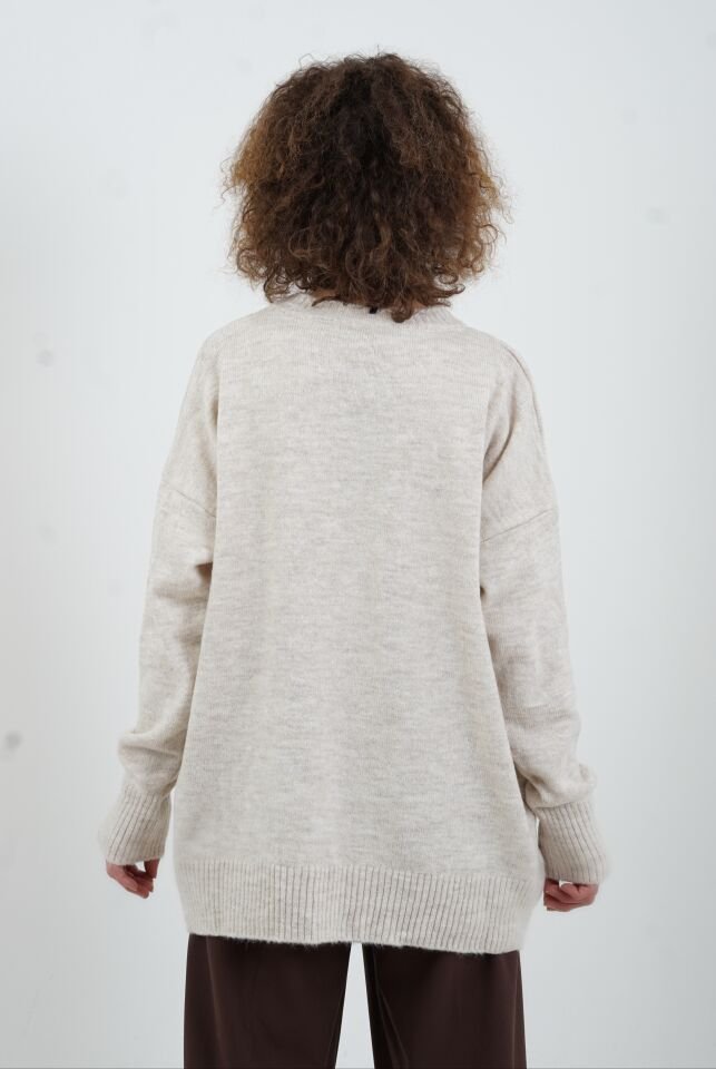 Bej Melanj Best Bisiklet Yaka Kazak