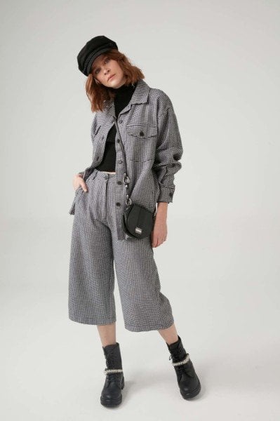 İnce Kazayağı Gömlek