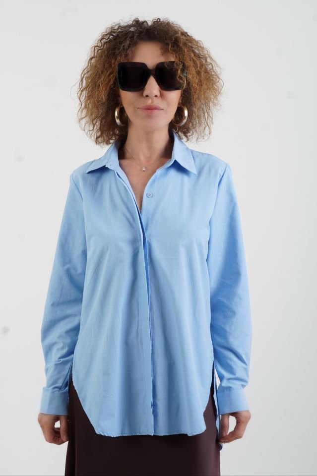 Mavi Boyfriend Gömlek