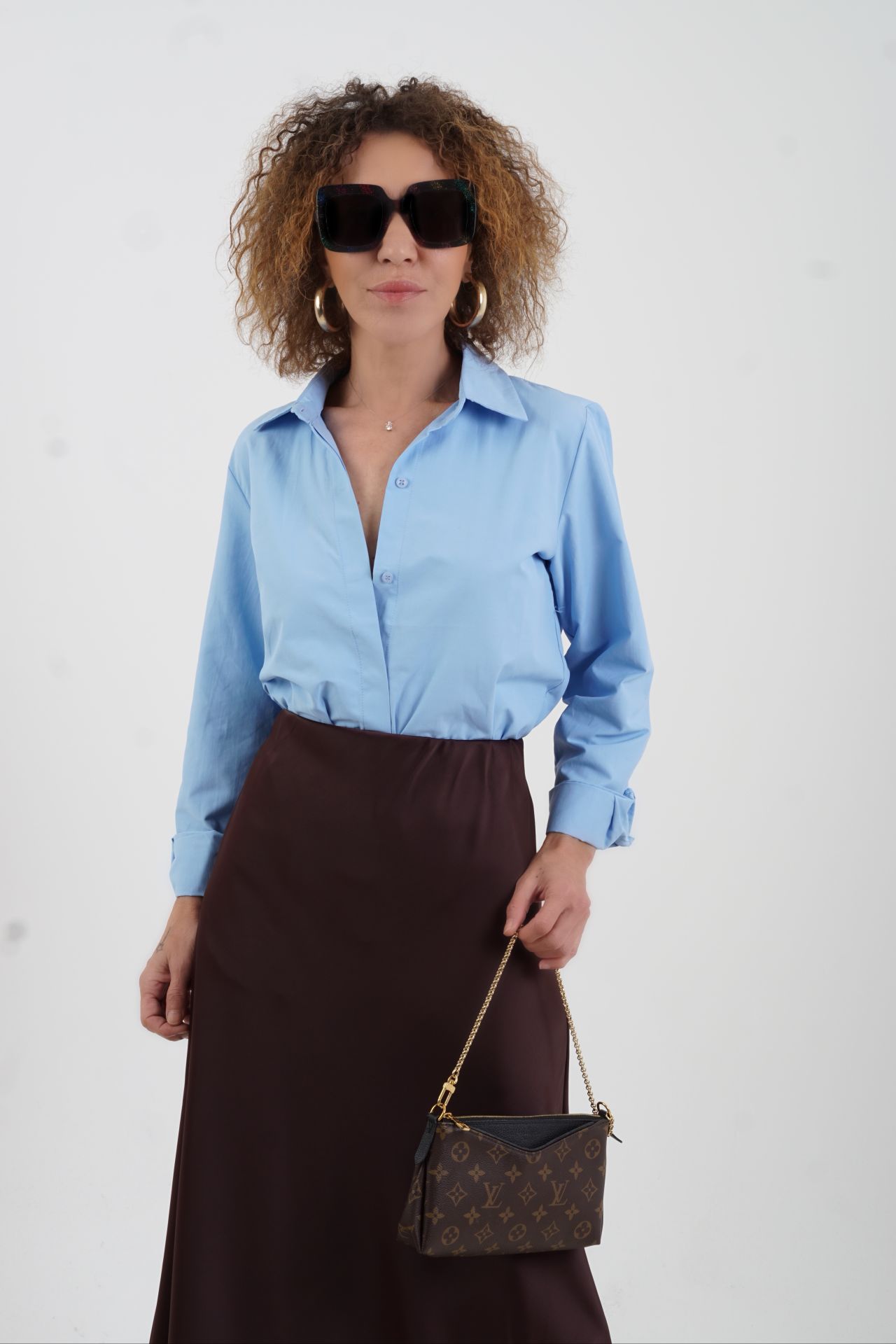 Mavi Boyfriend Gömlek