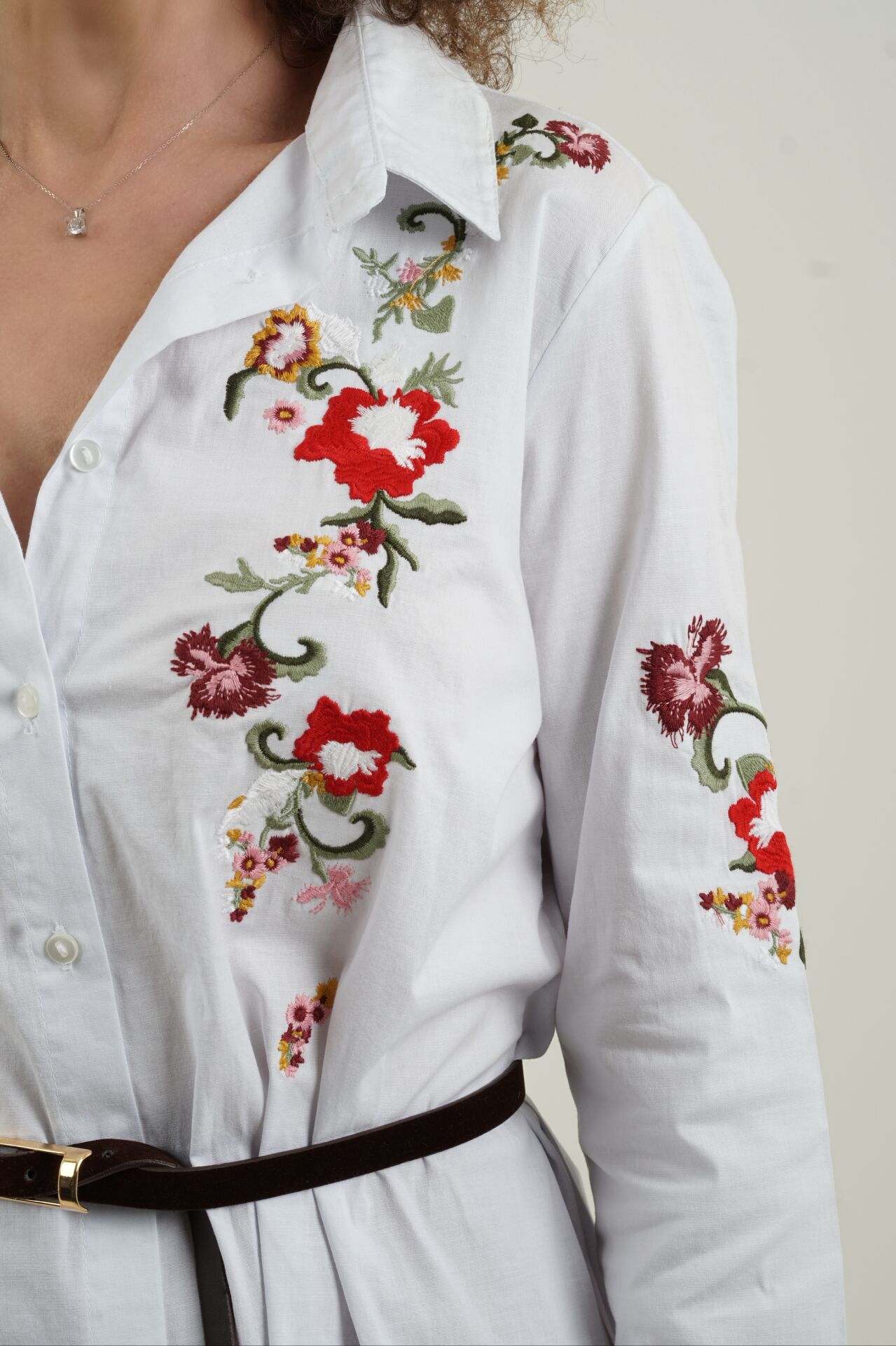 Kahve Gold Kare Tokalı Süet Kemer