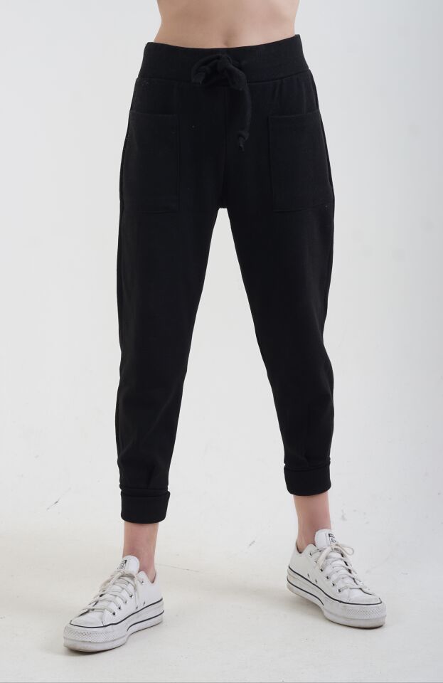 Relax Jogger Pantolon SİYAH - S