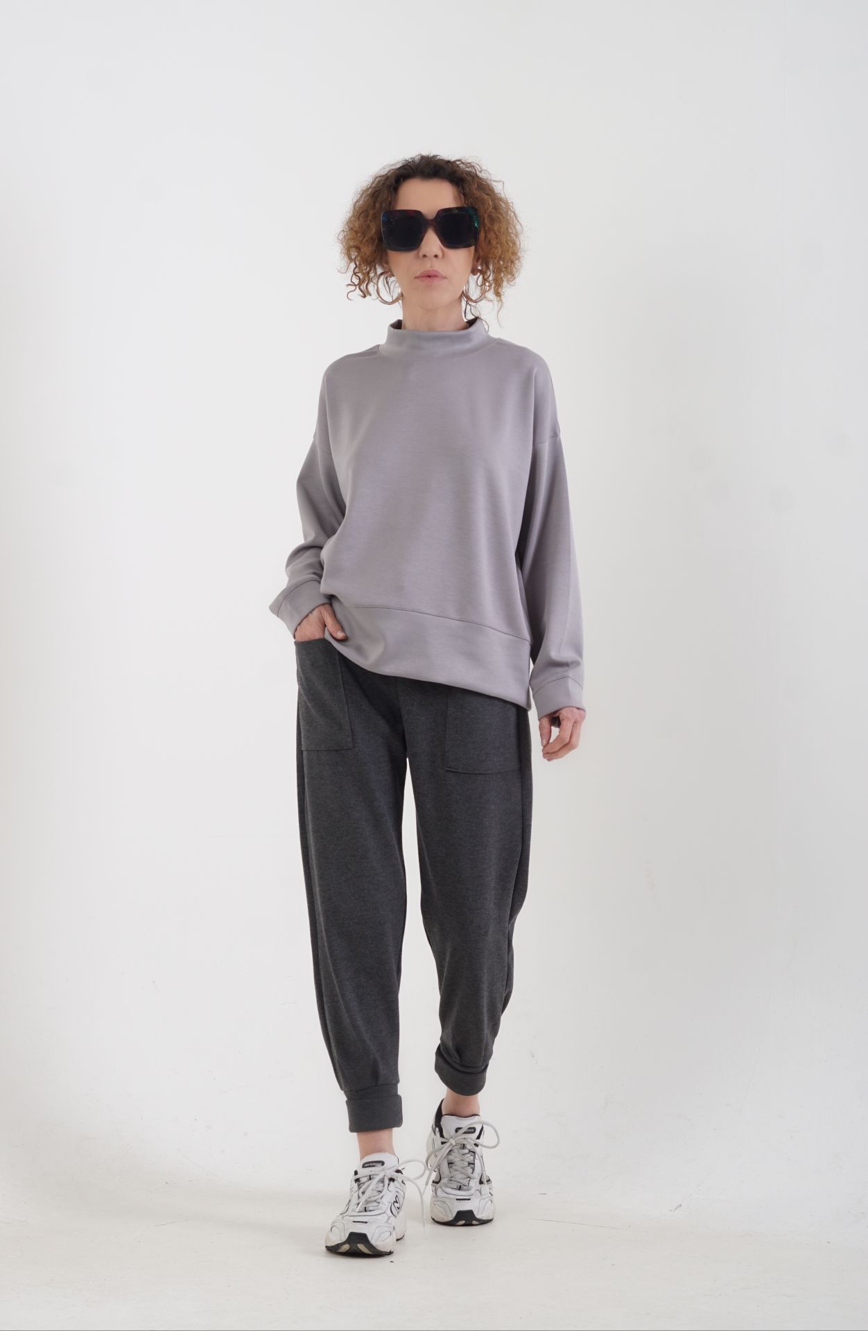 Relax Jogger Pantolon ANTRASİT - S