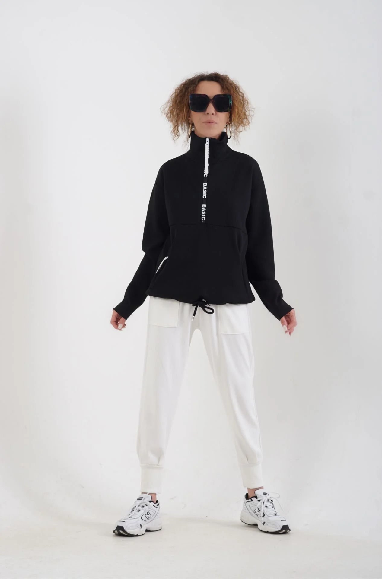 Relax Jogger Pantolon EKRU - M