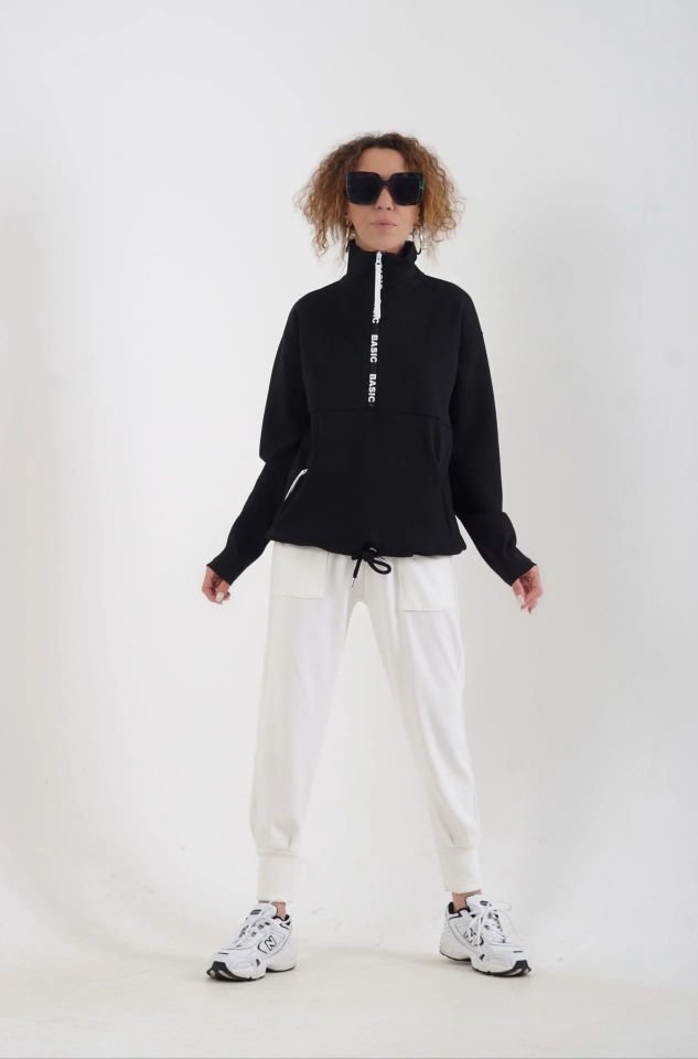 Relax Jogger Pantolon EKRU - M