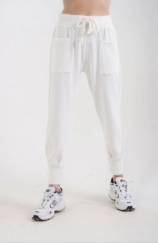 Relax Jogger Pantolon EKRU - S