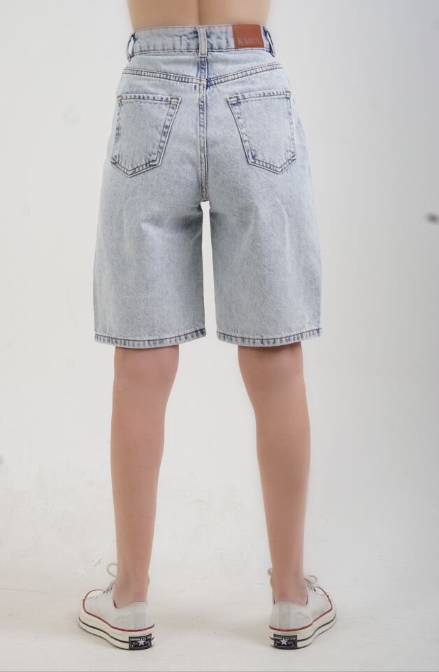 Mavi Denim Bermuda Şort
