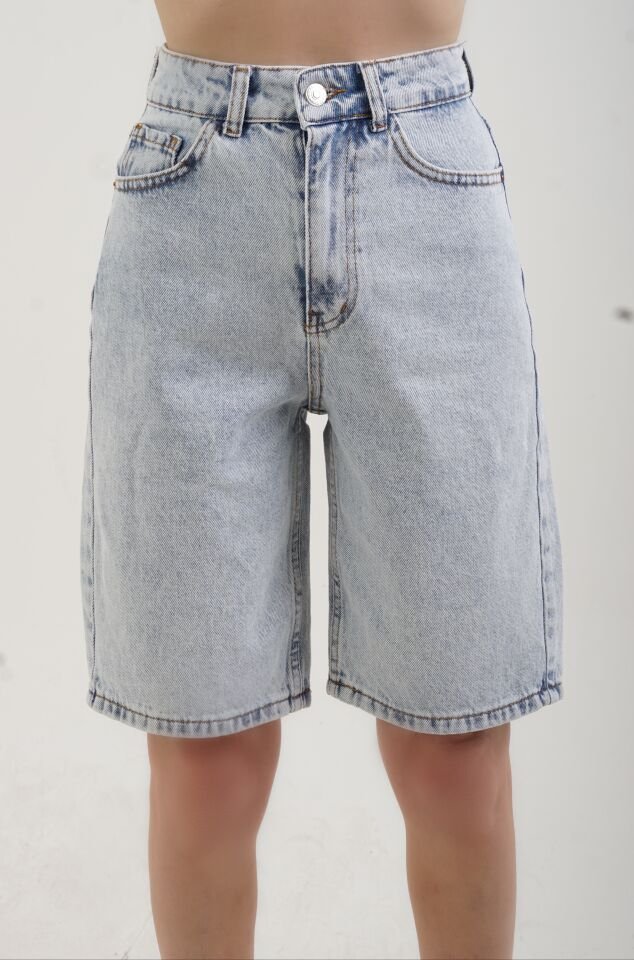 Mavi Denim Bermuda Şort