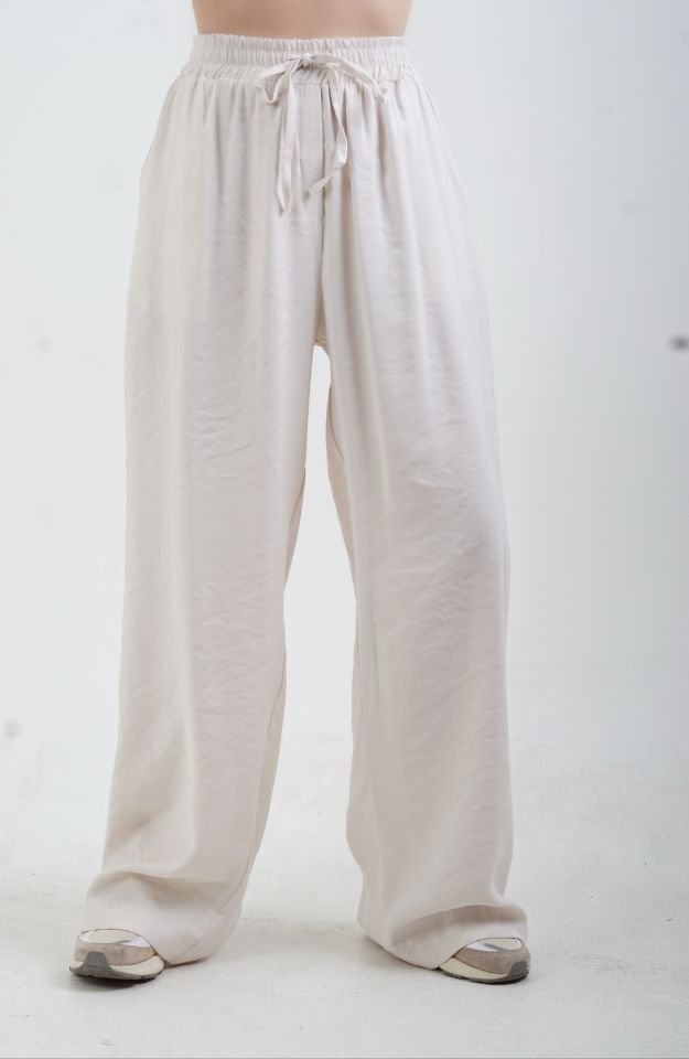 Naturel Tencel Keten Gömlek Pantolon Takım