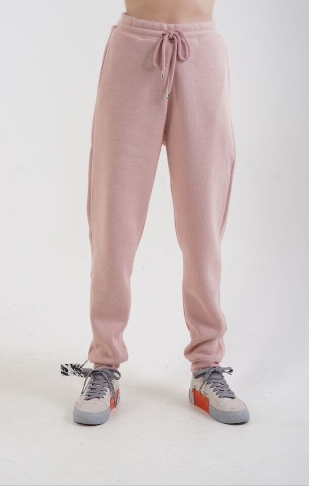 Pudra Arketip Şardonlu Jogger Pantolon