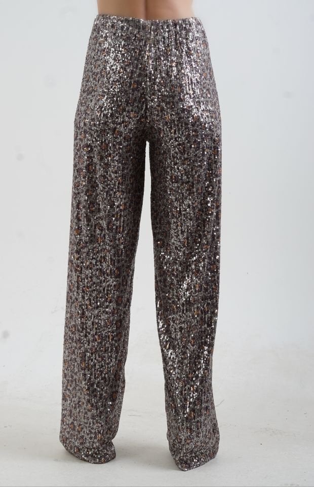 Leopar Pul Payet  Pantolon