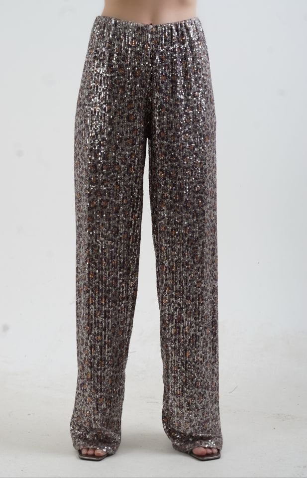 Leopar Pul Payet  Pantolon