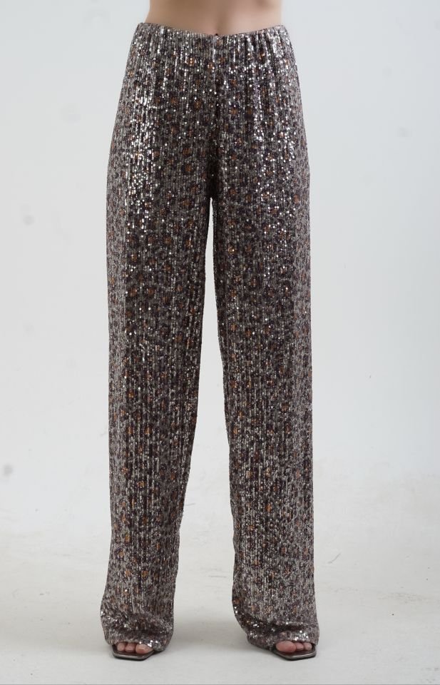 Leopar Pul Payet  Pantolon