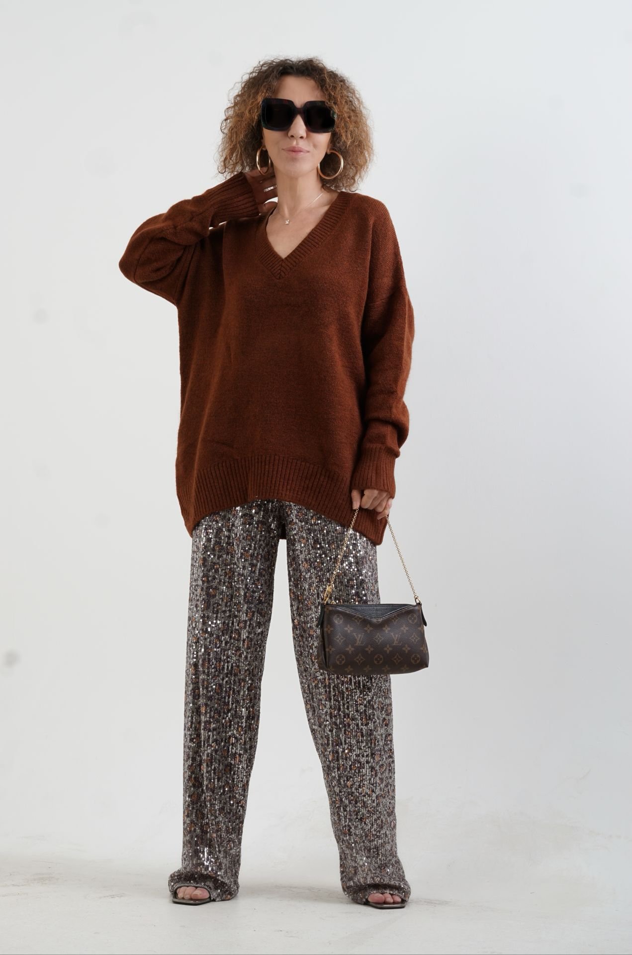 Leopar Pul Payet  Pantolon